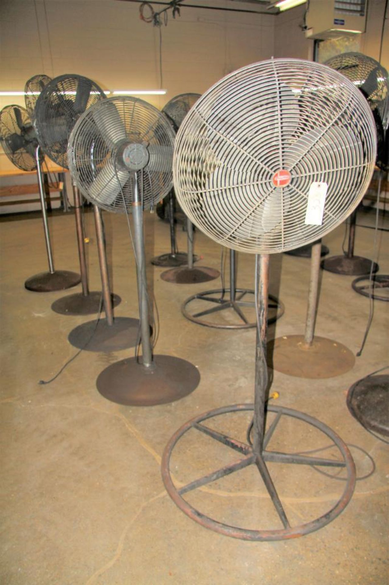 (5) Pedestal Floor Fans