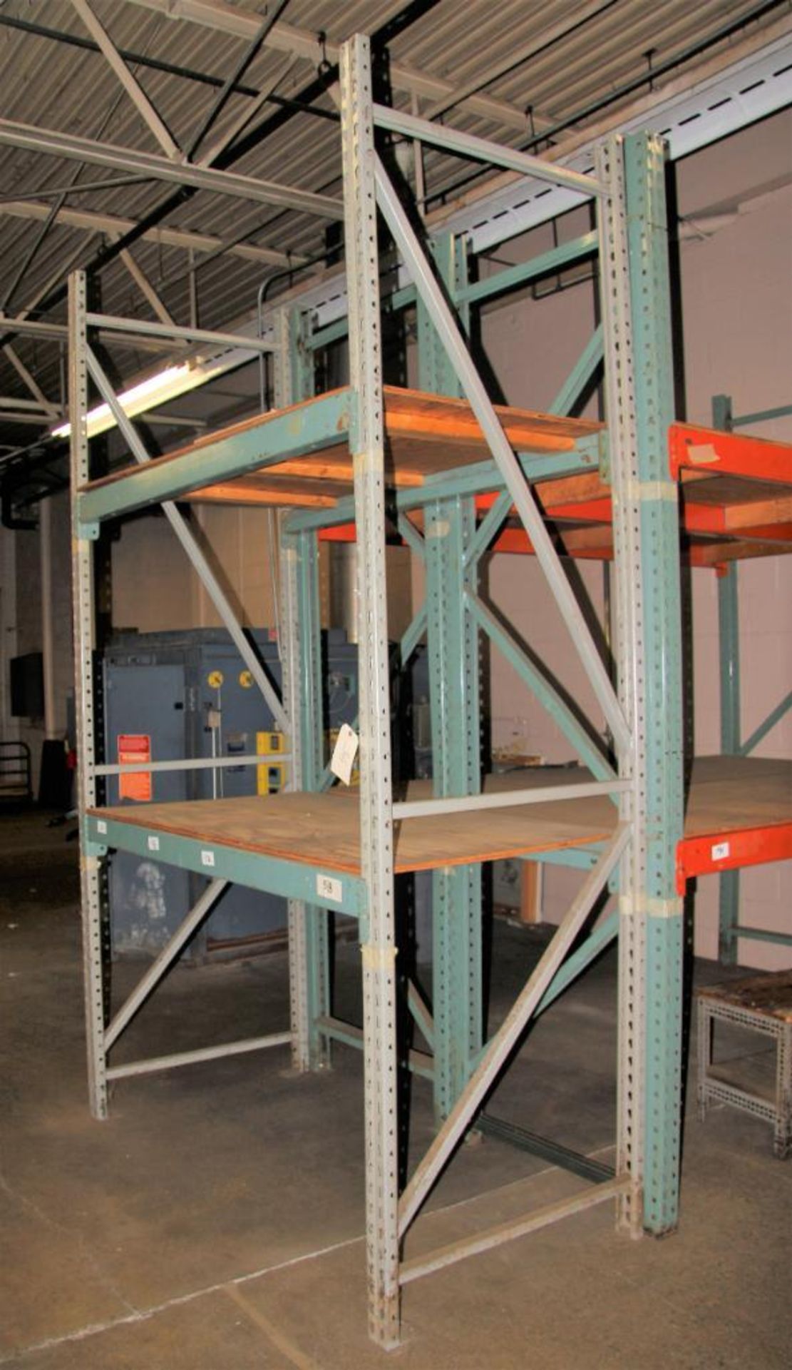 (3) Sections Of Adjustrable Pallet Racking