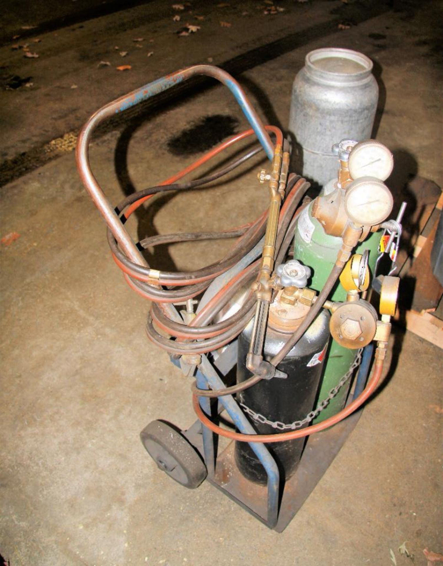 Oxyacetylene Cart With Bottles (DELAYED DELIVERY) - Image 2 of 2