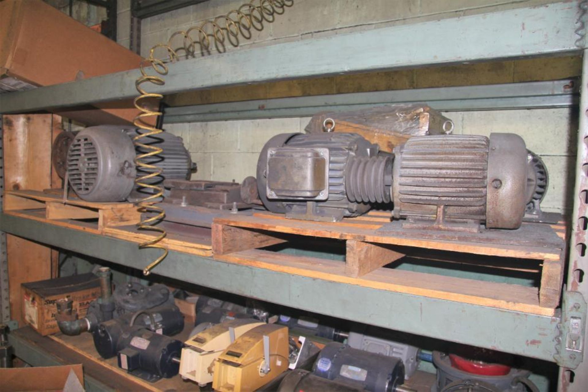 Group Of Assorted Electric Motors