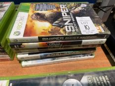 7X ASSORTED XBOX 360 GAMES