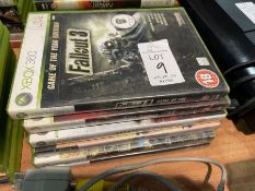 5X ASSORTED XBOX 360 GAMES & 1X XBOX GAME