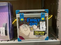 FAMILY GUY FREAKIN' PARTY PACK GAME BOX