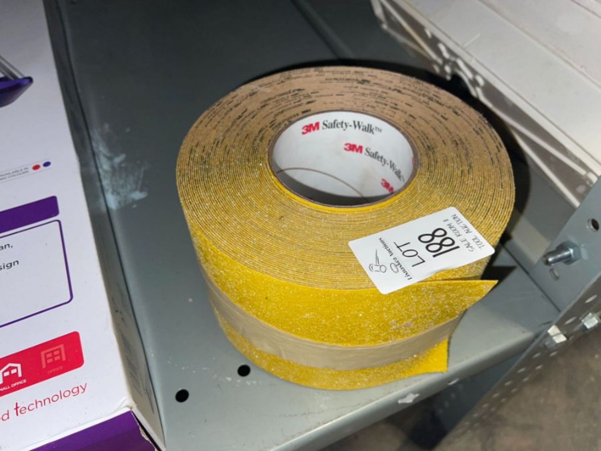 3M SAFETY WALK ANTI-SLIP SELF ADHESIVE YELLOW TAPE