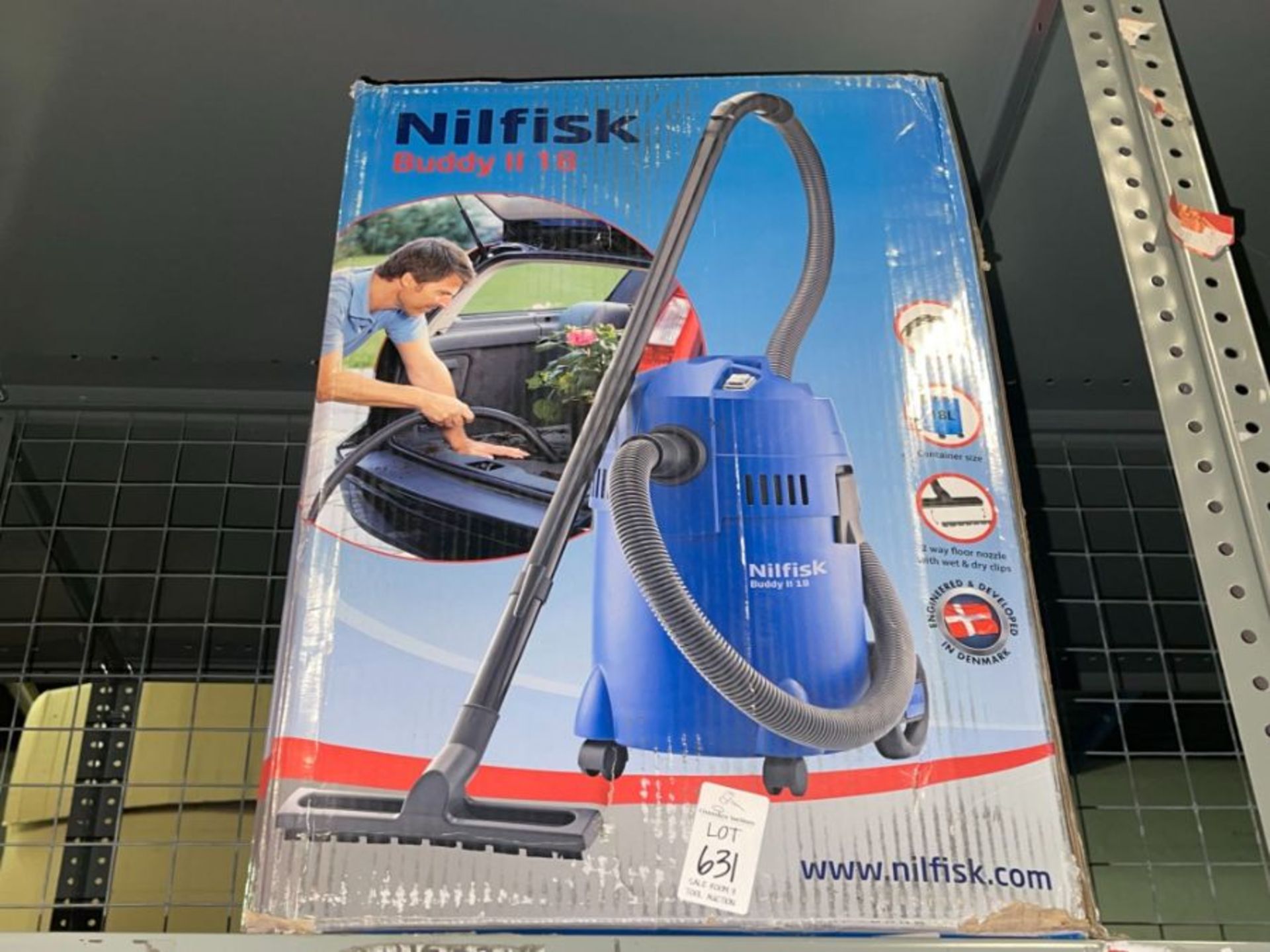 NILFISK BUDDY II 18 WET/DRY VACUUM CLEANER