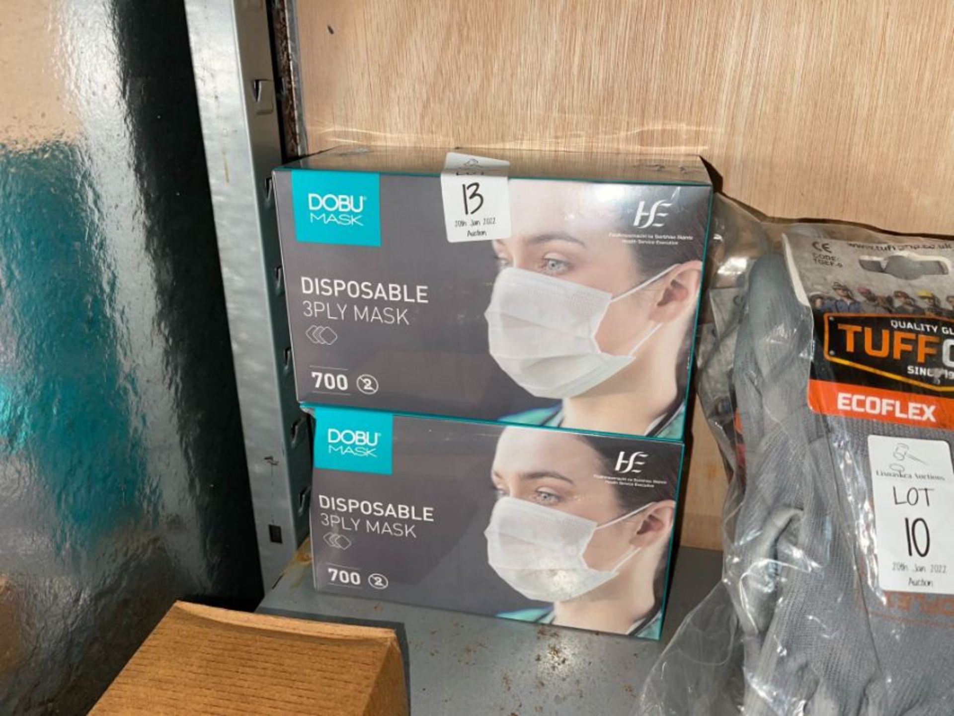 2X BOXES OF 50X DISPOSABLE MASKS