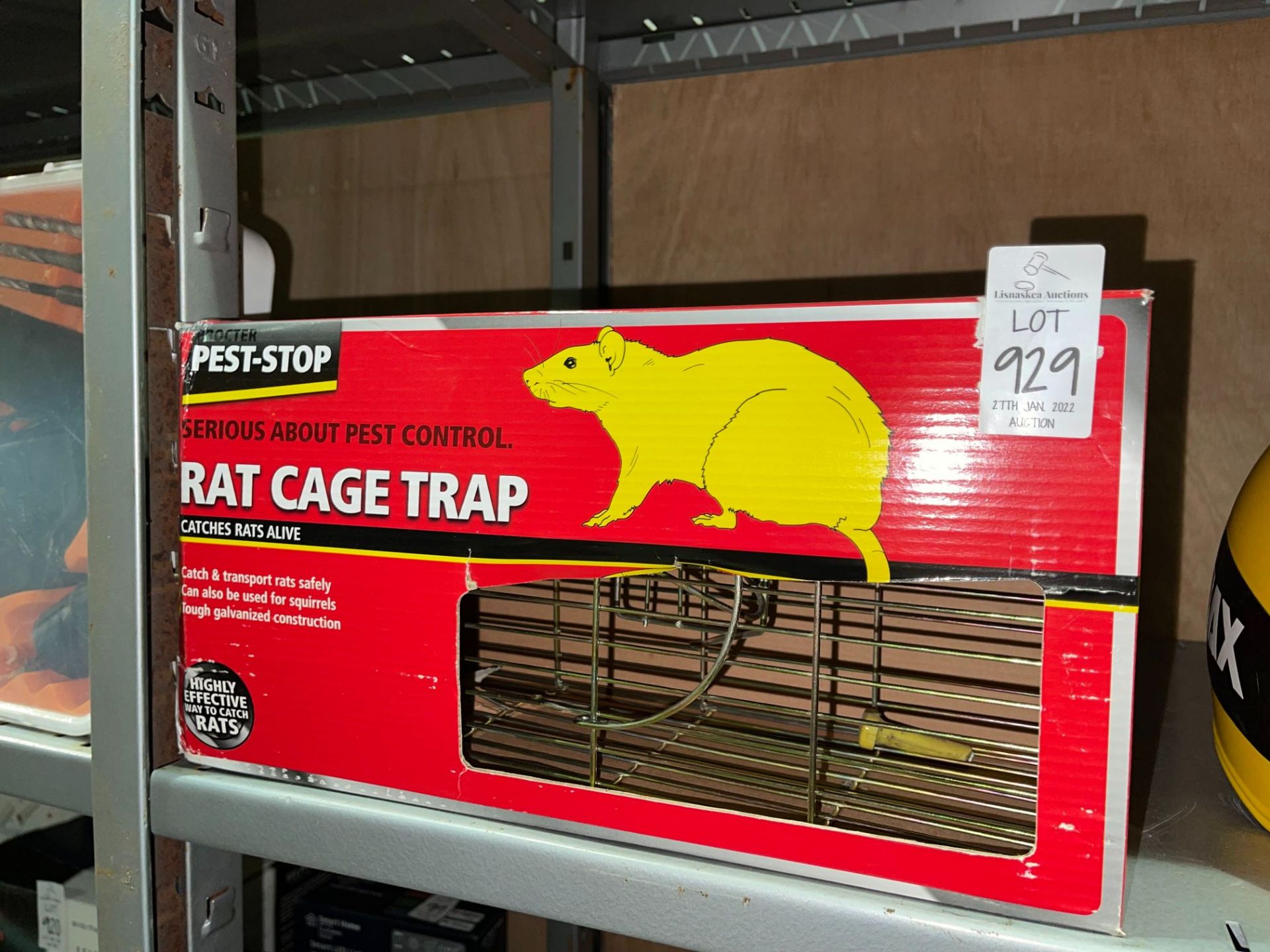 PEST-STOP RAT CAGE TRAP