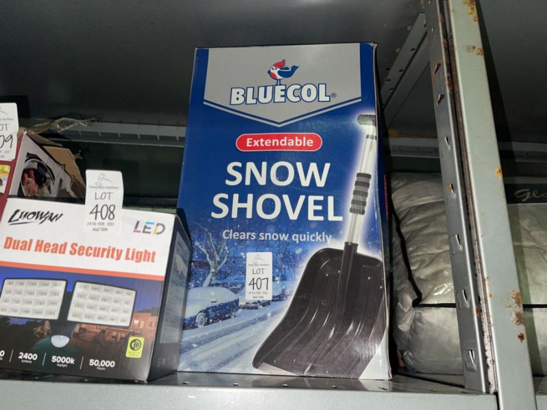 BLUECOL EXTENDABLE SNOW SHOVEL