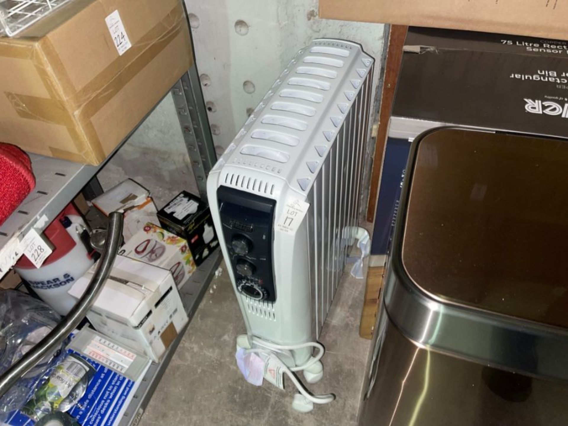 DELONGHI DRAGON 4 ELECTRIC OIL FILLED RADIATOR W/ TIMER (WORKING)