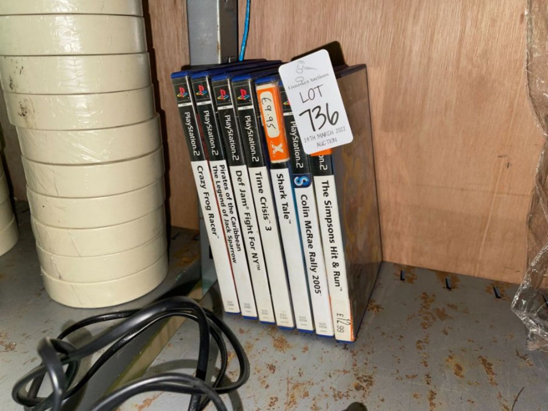 BUNDLE OF 7X PS2 GAMES