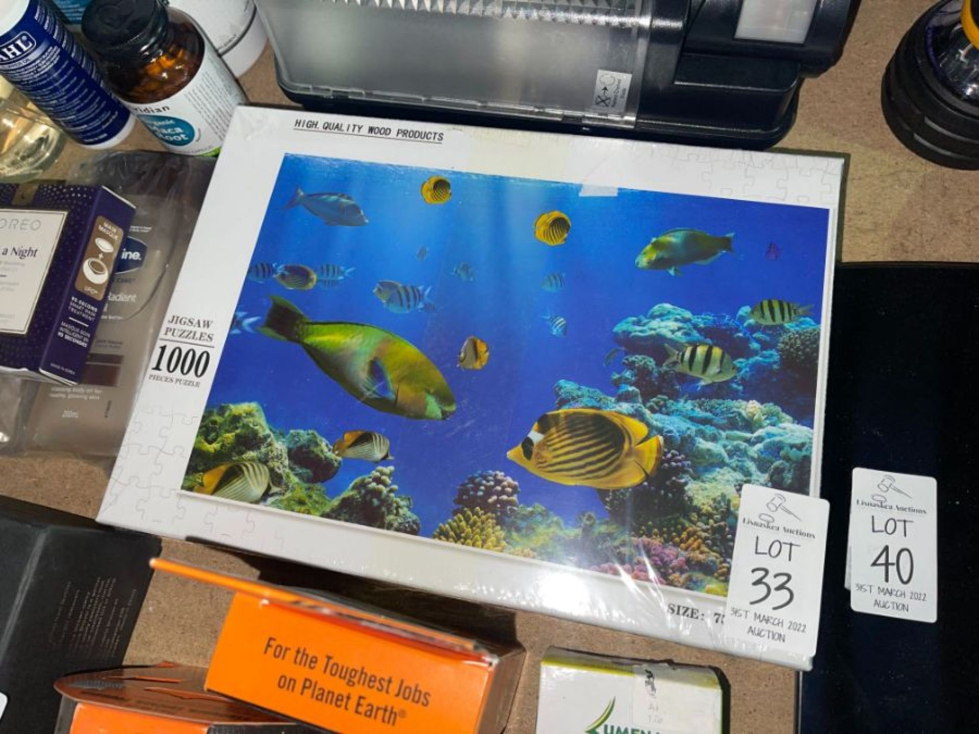 1000PC UNDERWATER FISH JIGSAW PUZZLE (SEALED)