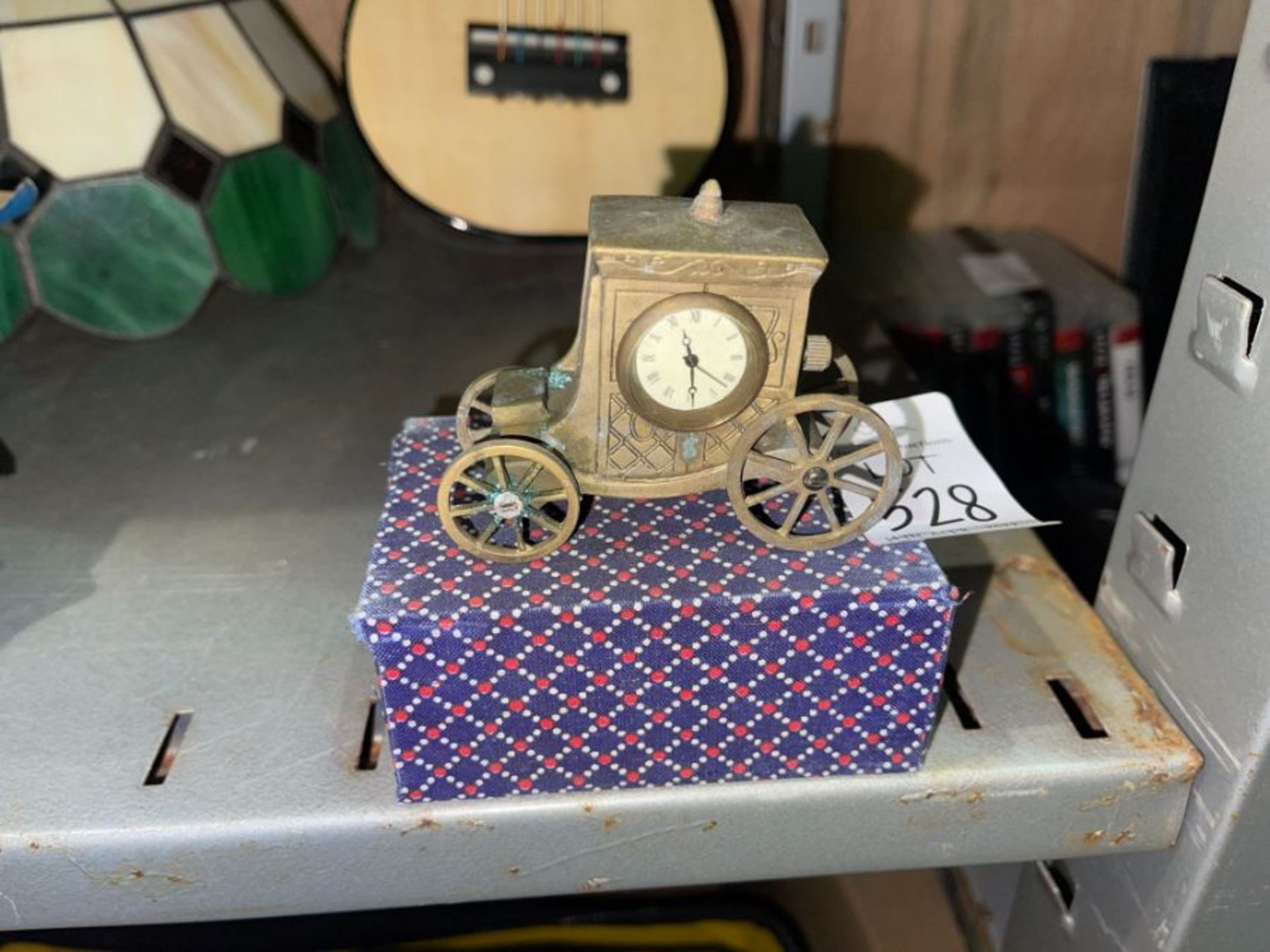 MINIATURE BRASS CARRIAGE CLOCK