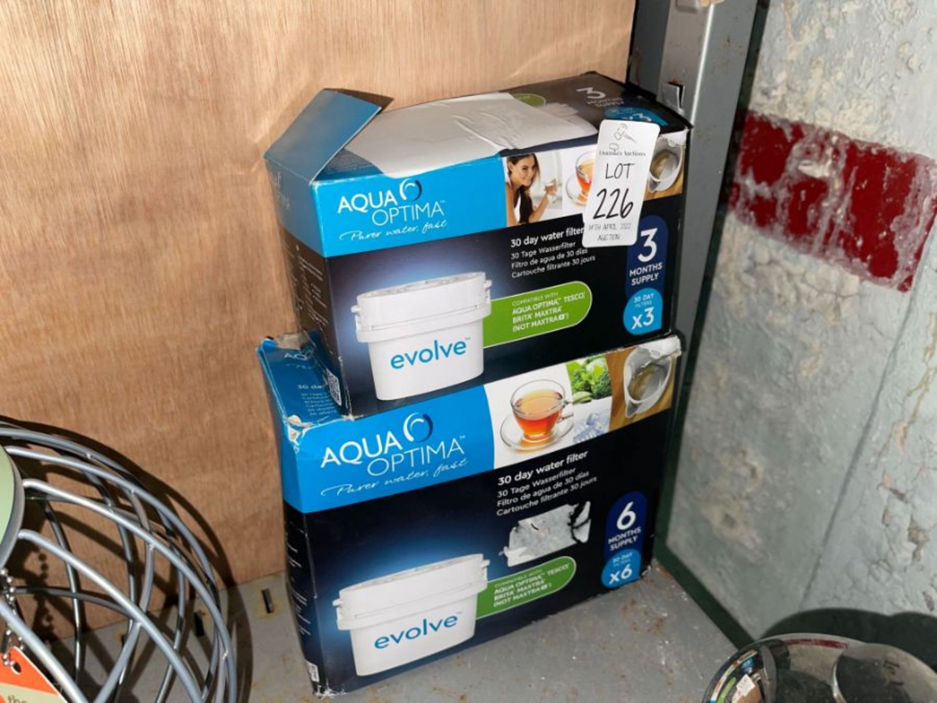 BUNDLE OF AQUA OPTIMA WATER FILTERS