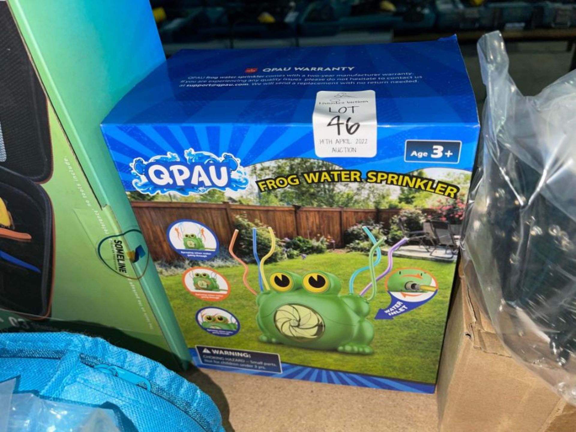 QPAU FROG WATER SPRINKLER (NEW)