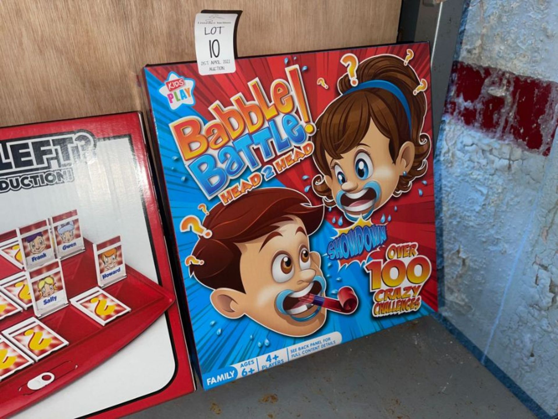 KIDS PLAY BABBLE BATTLE! HEAD 2 HEAD BOARD GAME (NEW)