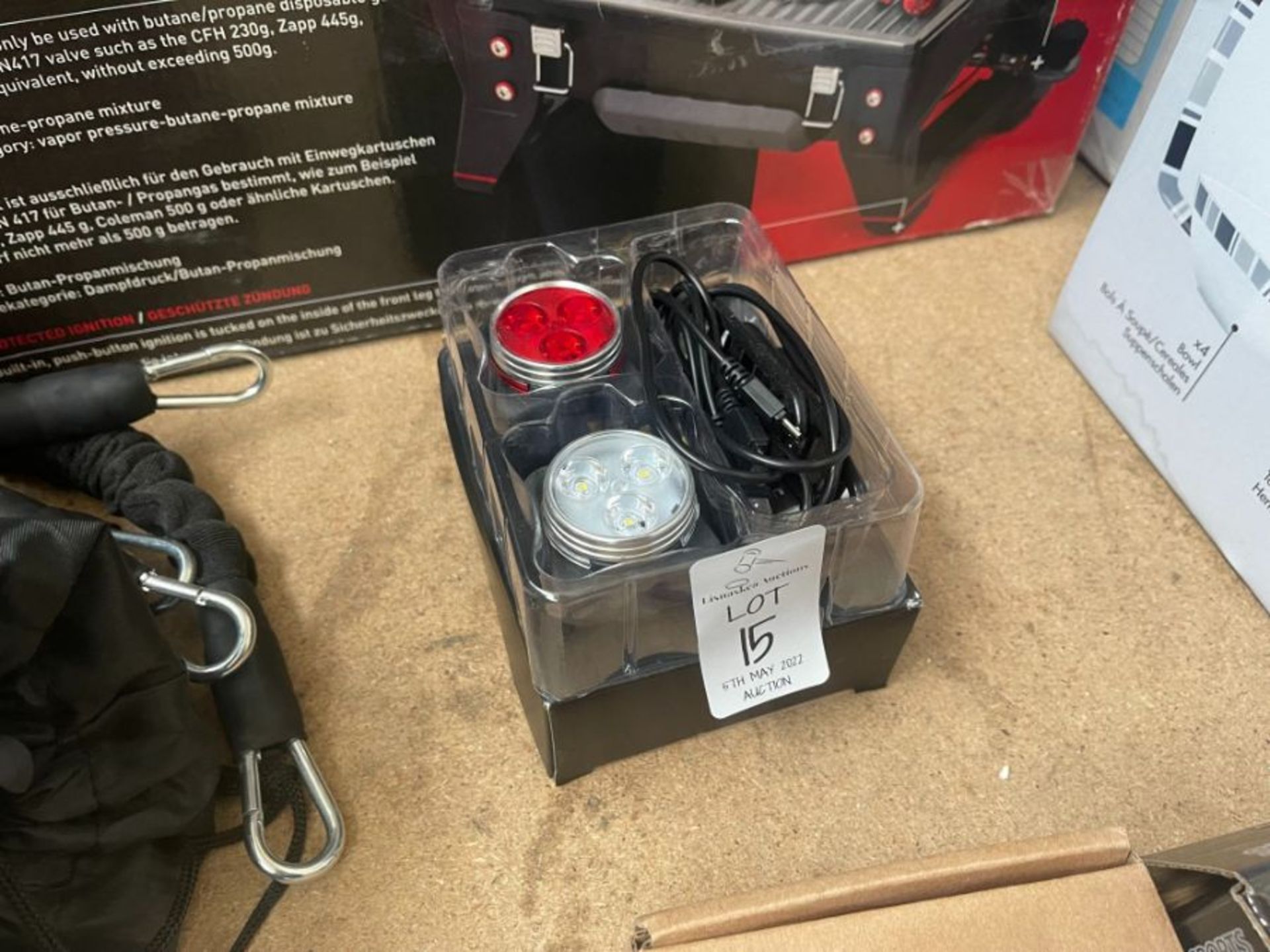 ASCHER LED BIKE LIGHT SET