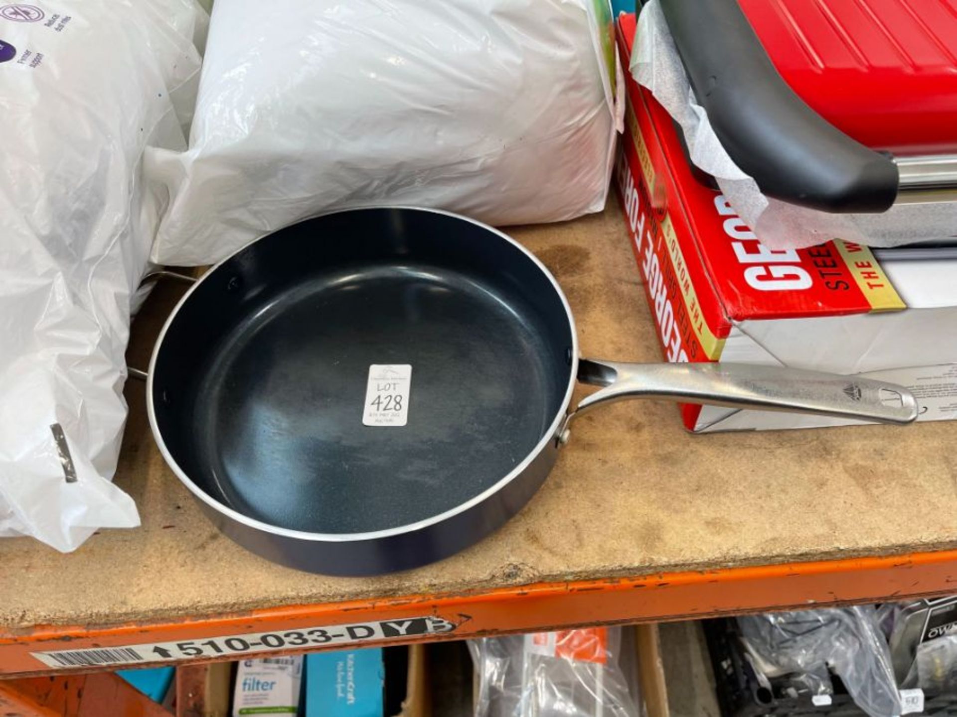 BLUE DIAMOND ENHANCED CERAMIC NON STICK PAN 11"