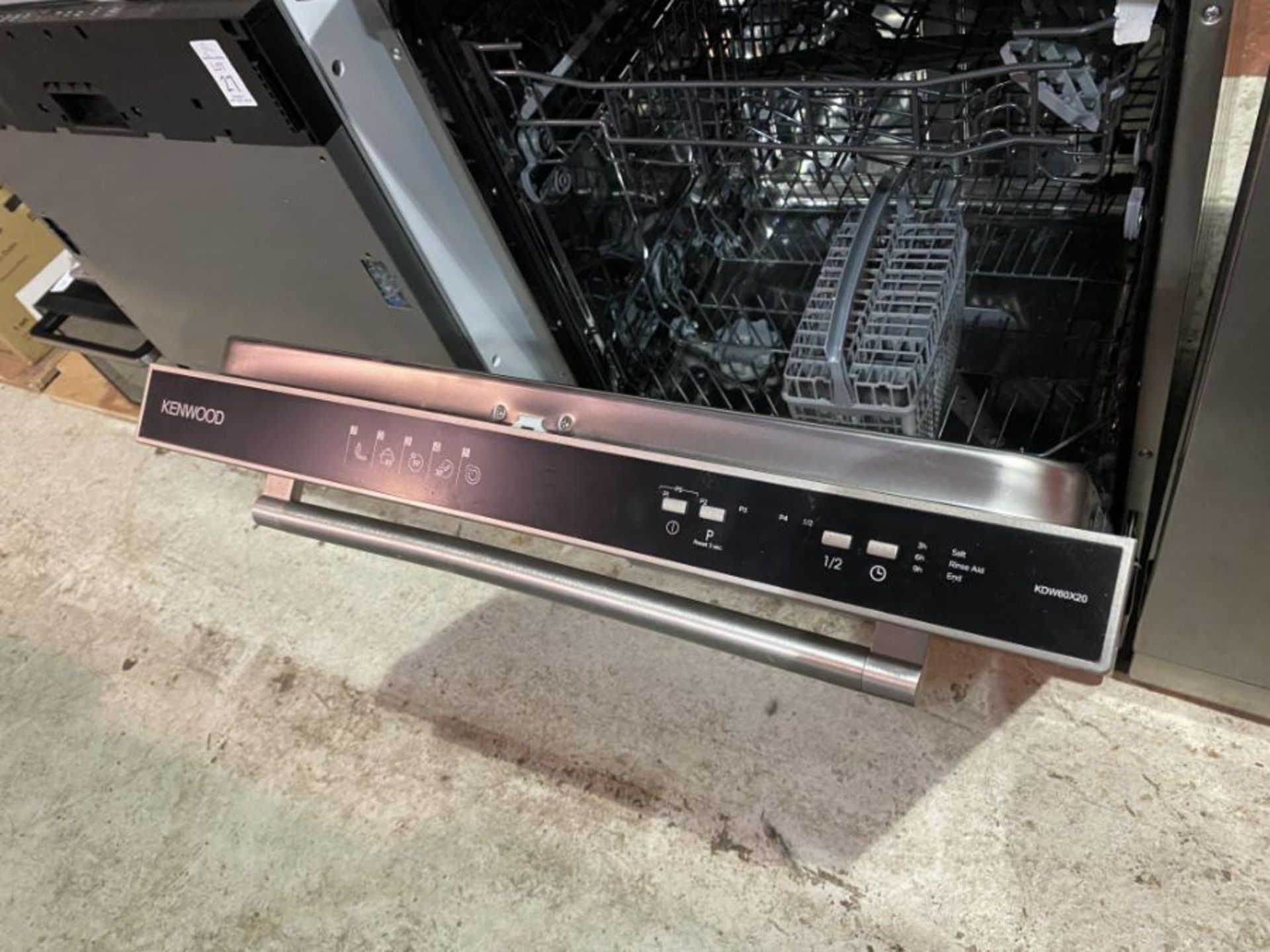 KENWOOD DISHWASHER - KDW60X20 (STAINLESS STEEL) - Image 2 of 2