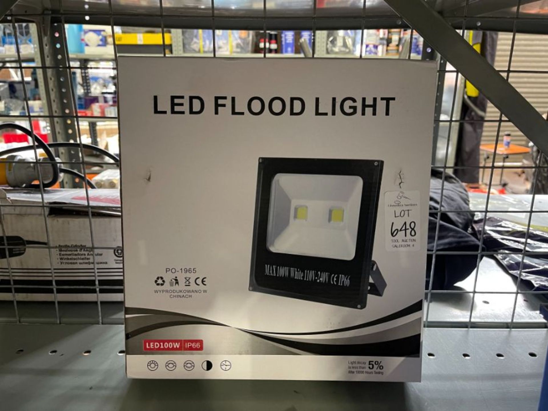 100W LED FLOOD LIGHT (NEW)