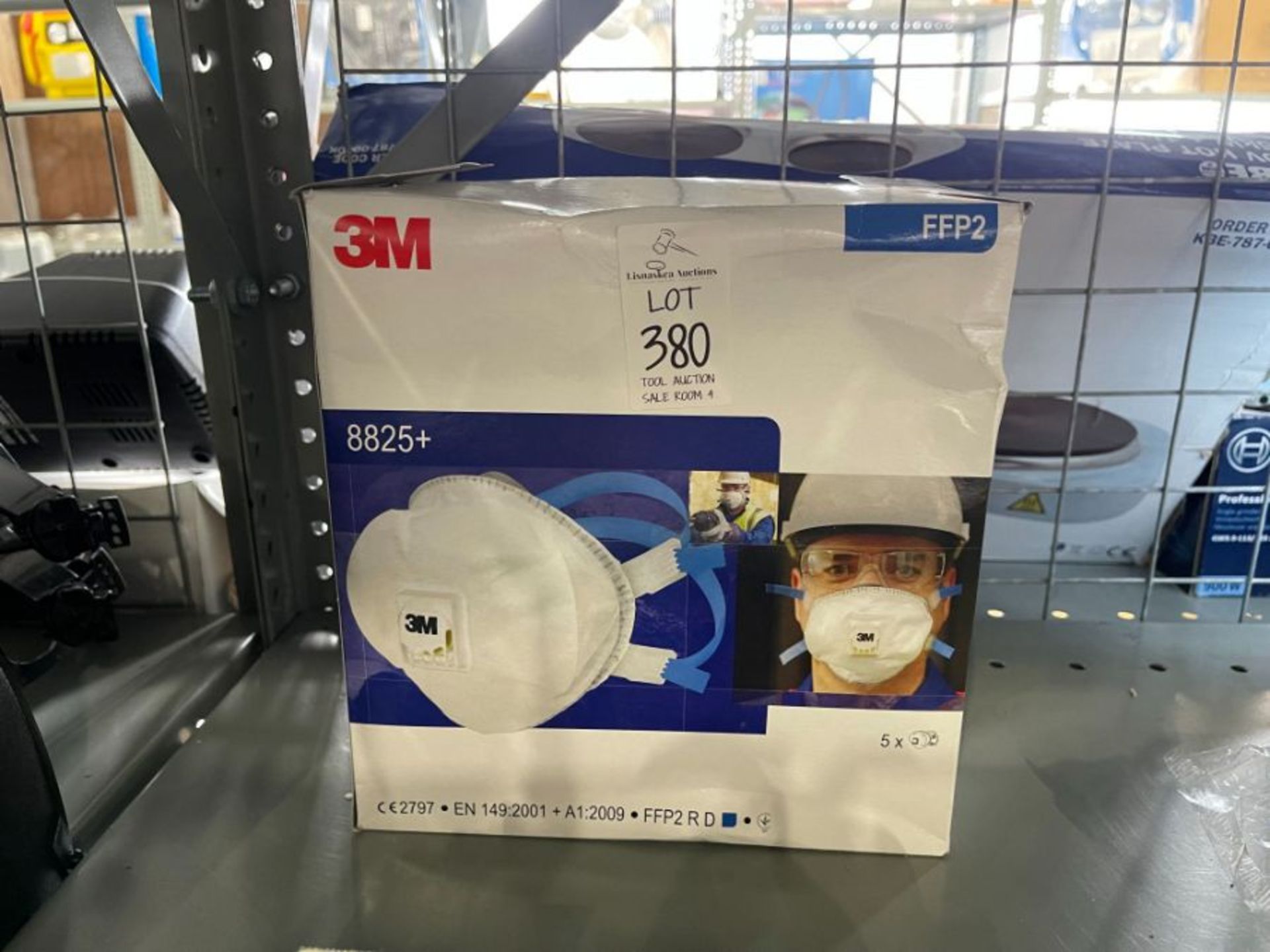 BOX OF 3M 8825+ FFP2 DUST MASKS