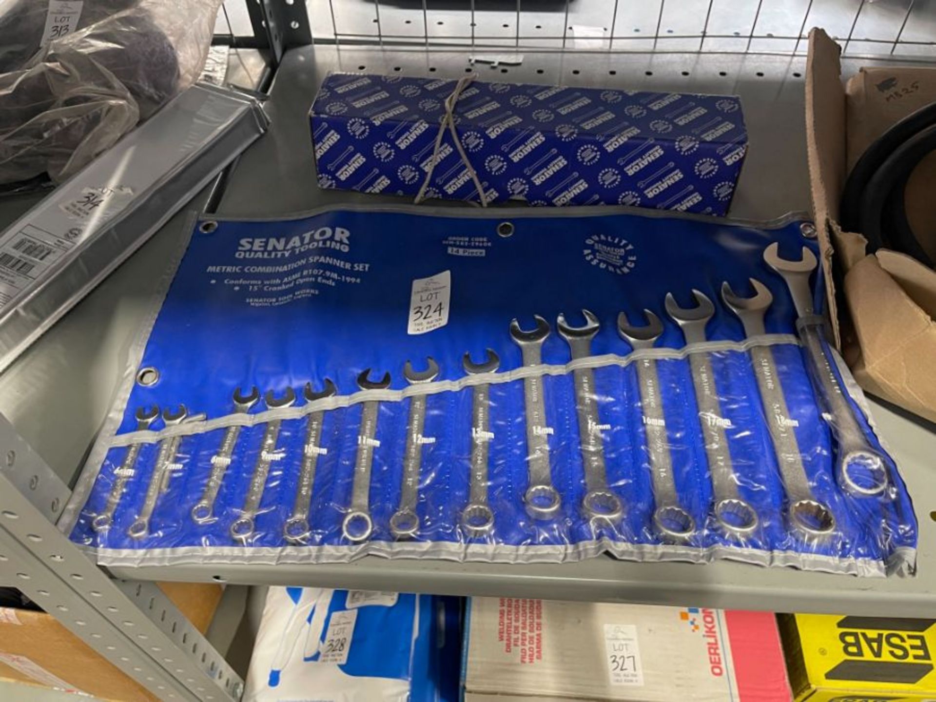 SENATOR 14PC METRIC COMBINATION SPANNER SET