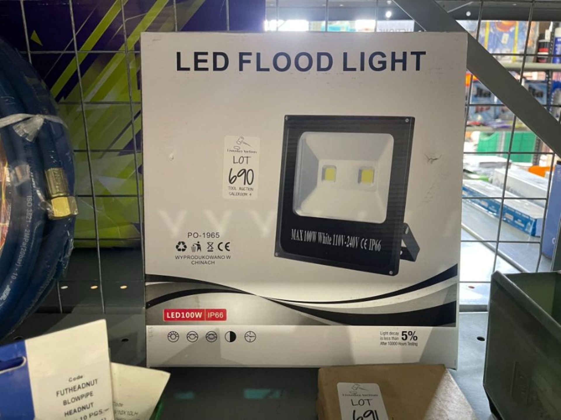 100W LED FLOOD LIGHT (NEW)