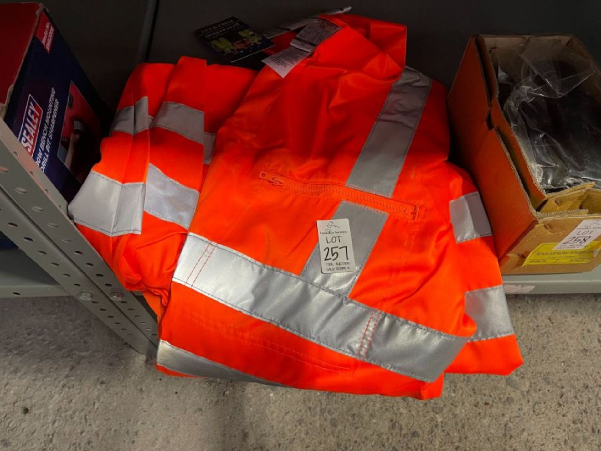 PORTWEST HI-VIS ORANGE COVERALL (XXL)