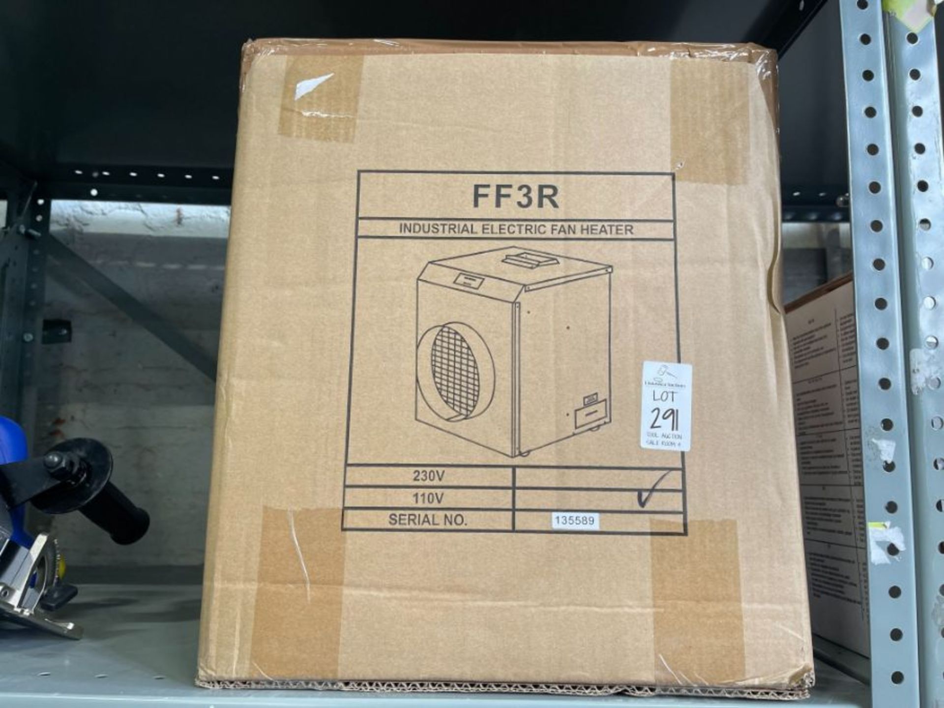 110V INDUSTRIAL ELECTRIC FAN HEATER - FF3R