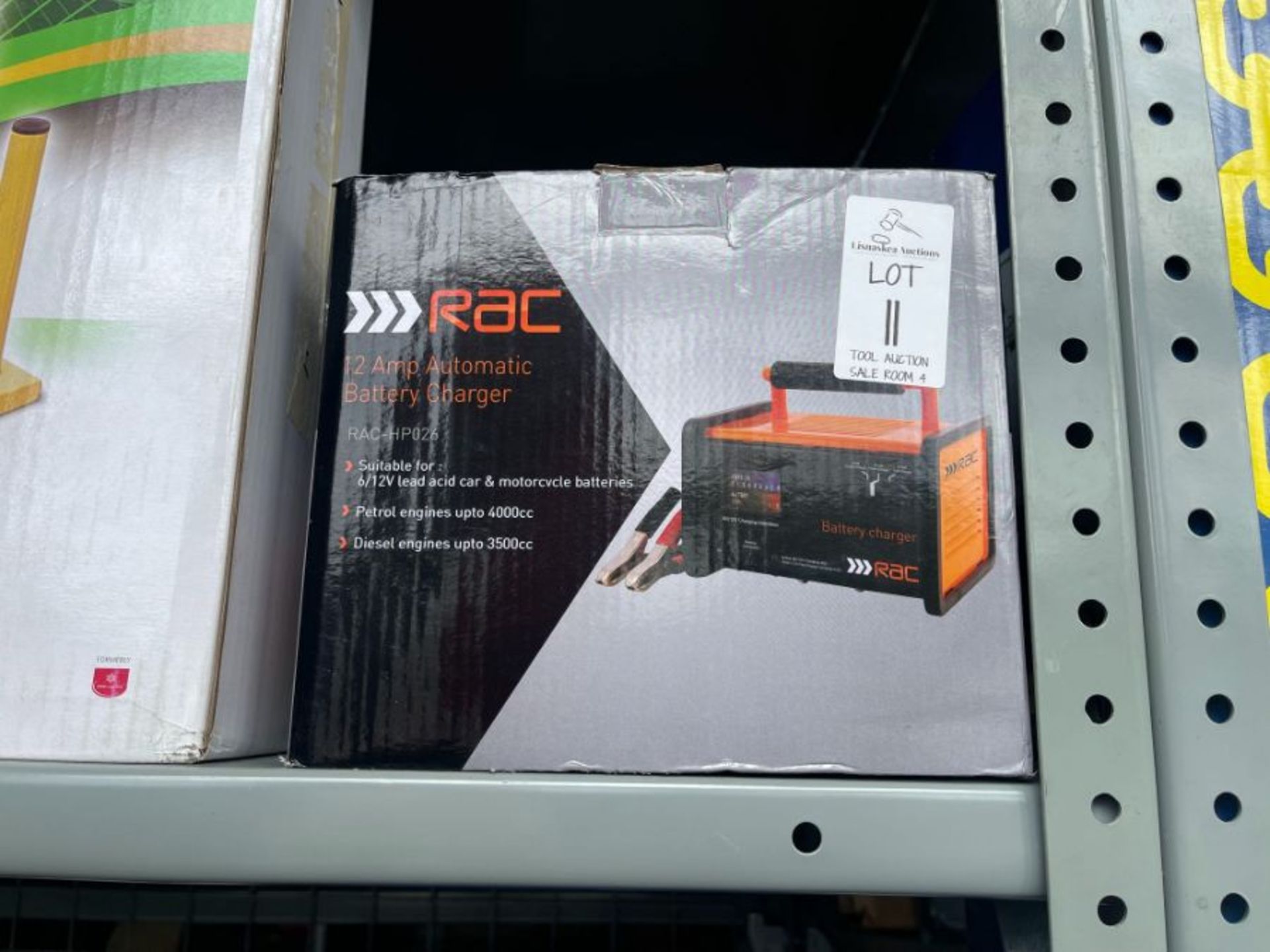 RAC 12AMP AUTOMATIC BATTERY CHARGER