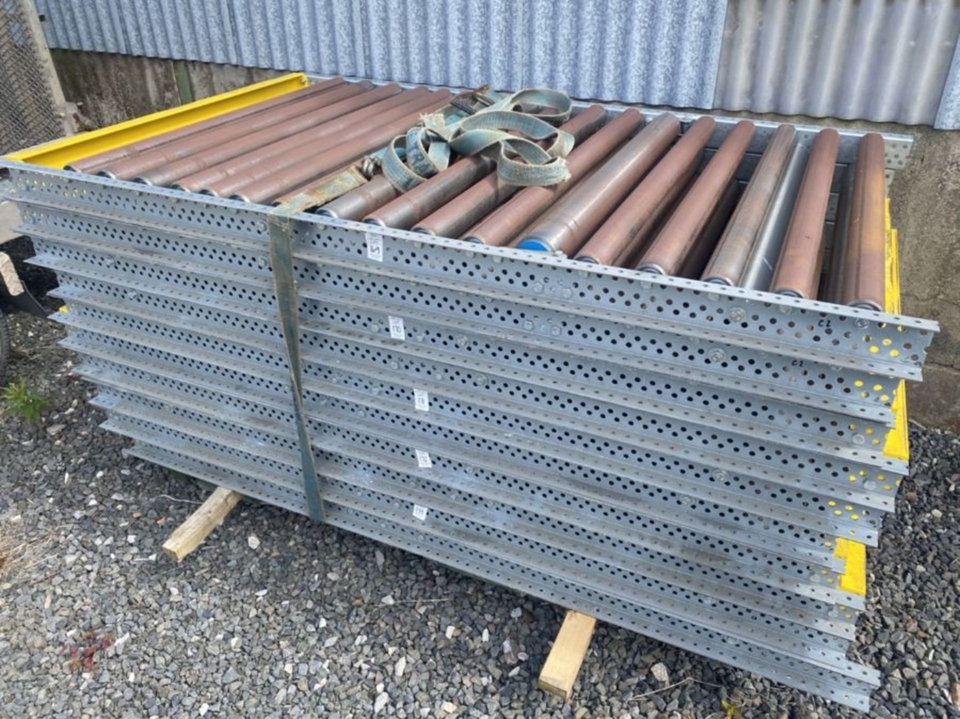 2X HEAVY STEEL ROLLER BEDS