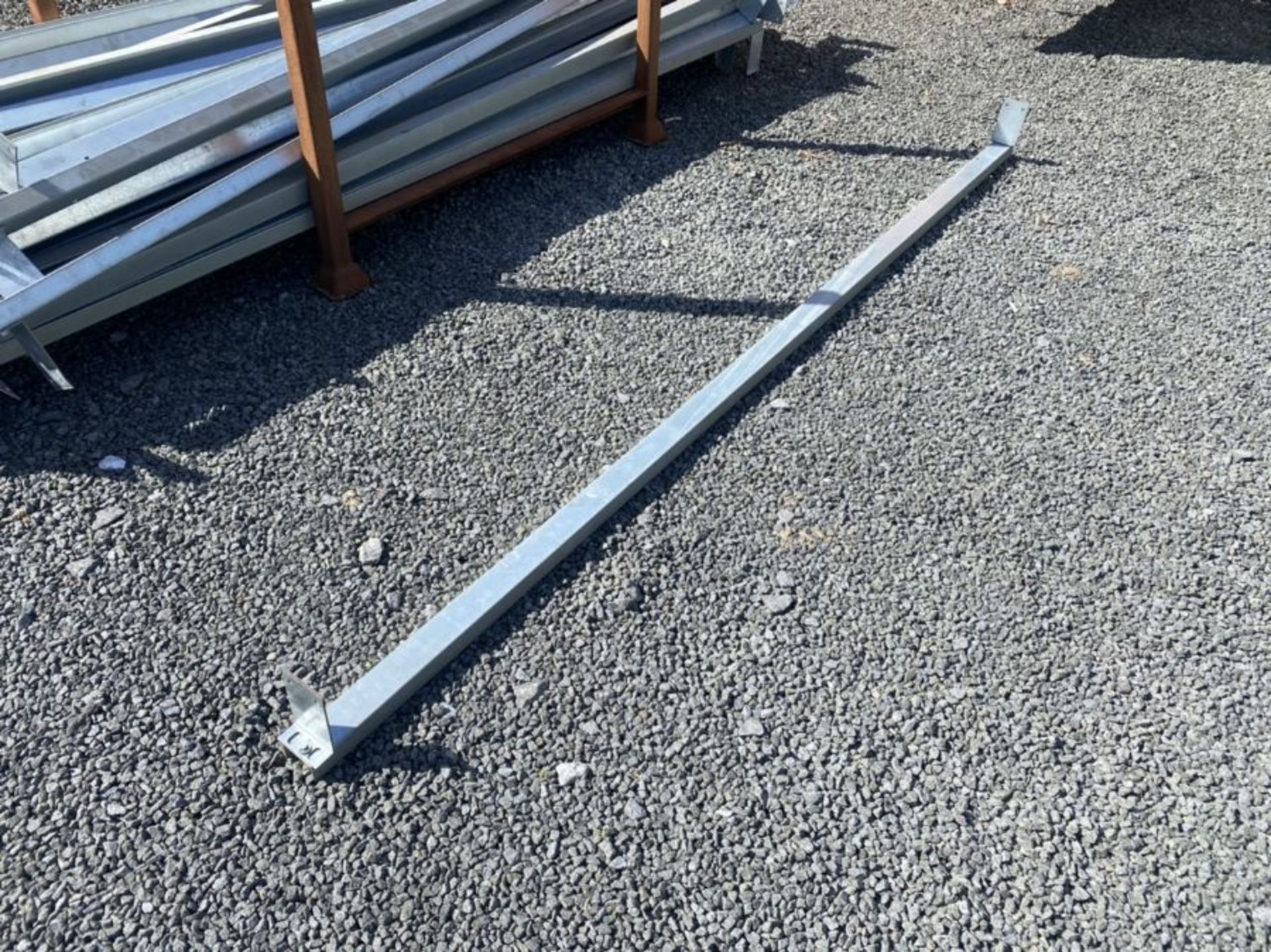 10X GALVANISED CHANNEL WITH BRACKETS (9FT)