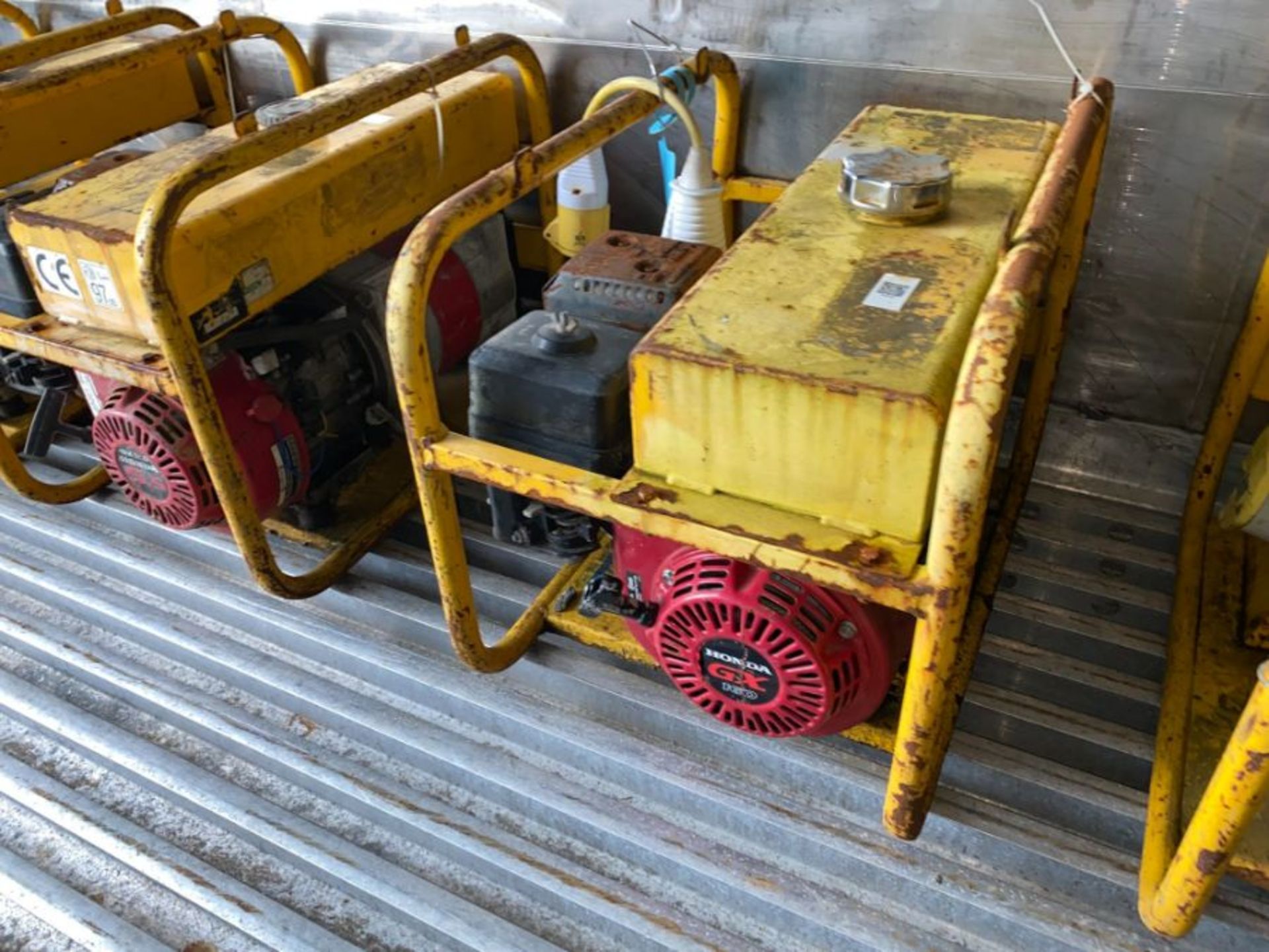 HONDA 5.5 GX160 PETROL 110V GENERATOR (NO HAMMER VAT ON THIS LOT)