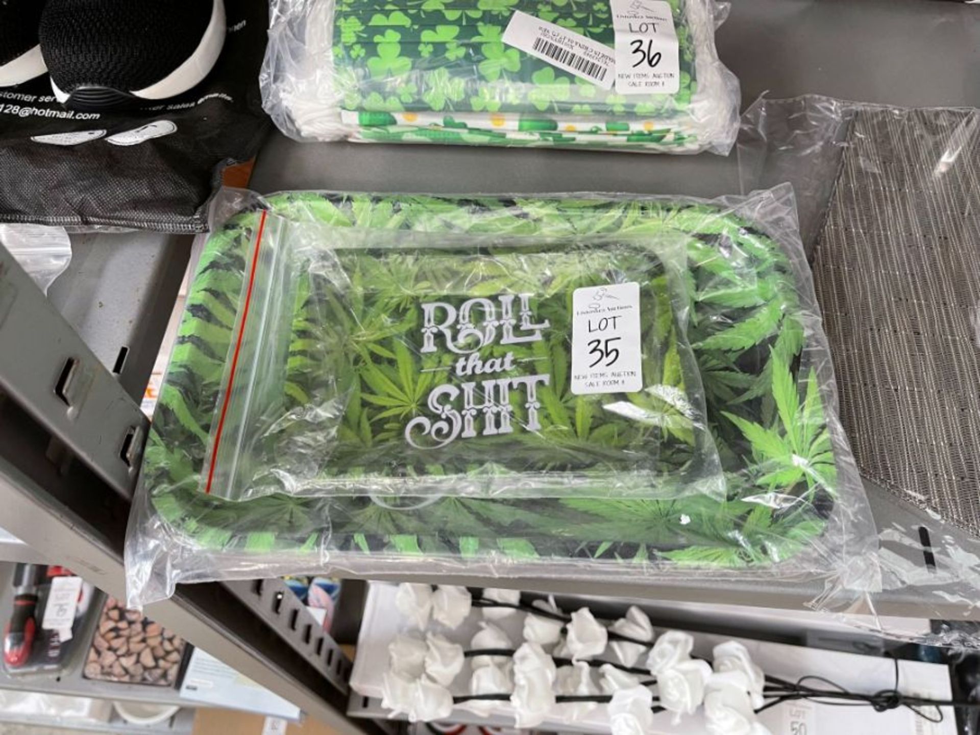 GREEN ROLLING TRAYS (NEW)