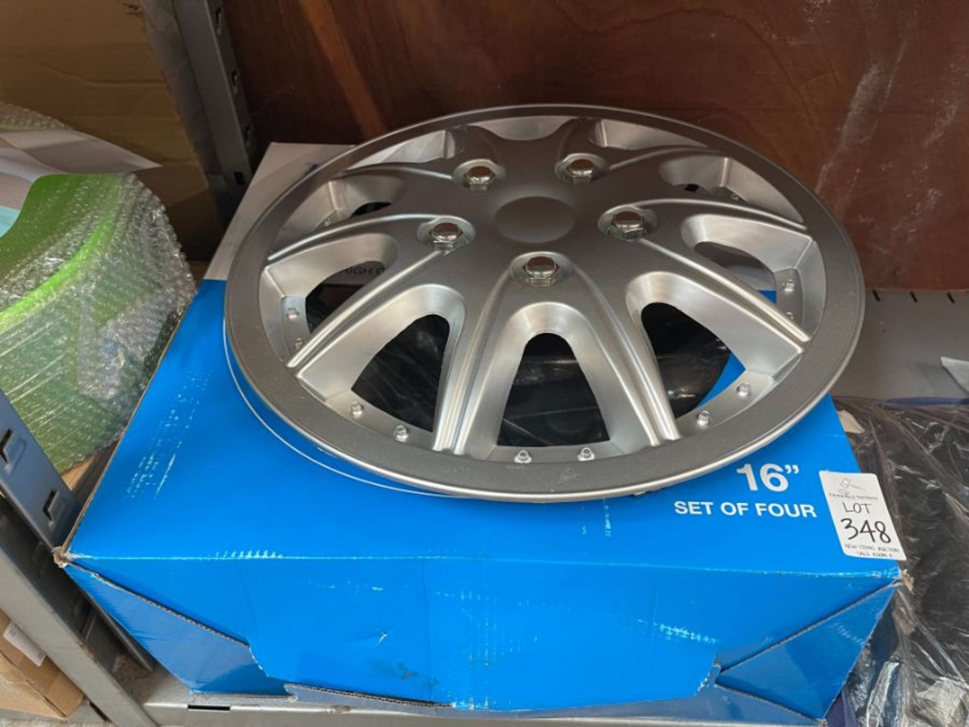 SET OF 4 16" ALLOYS SILVER (NEW)