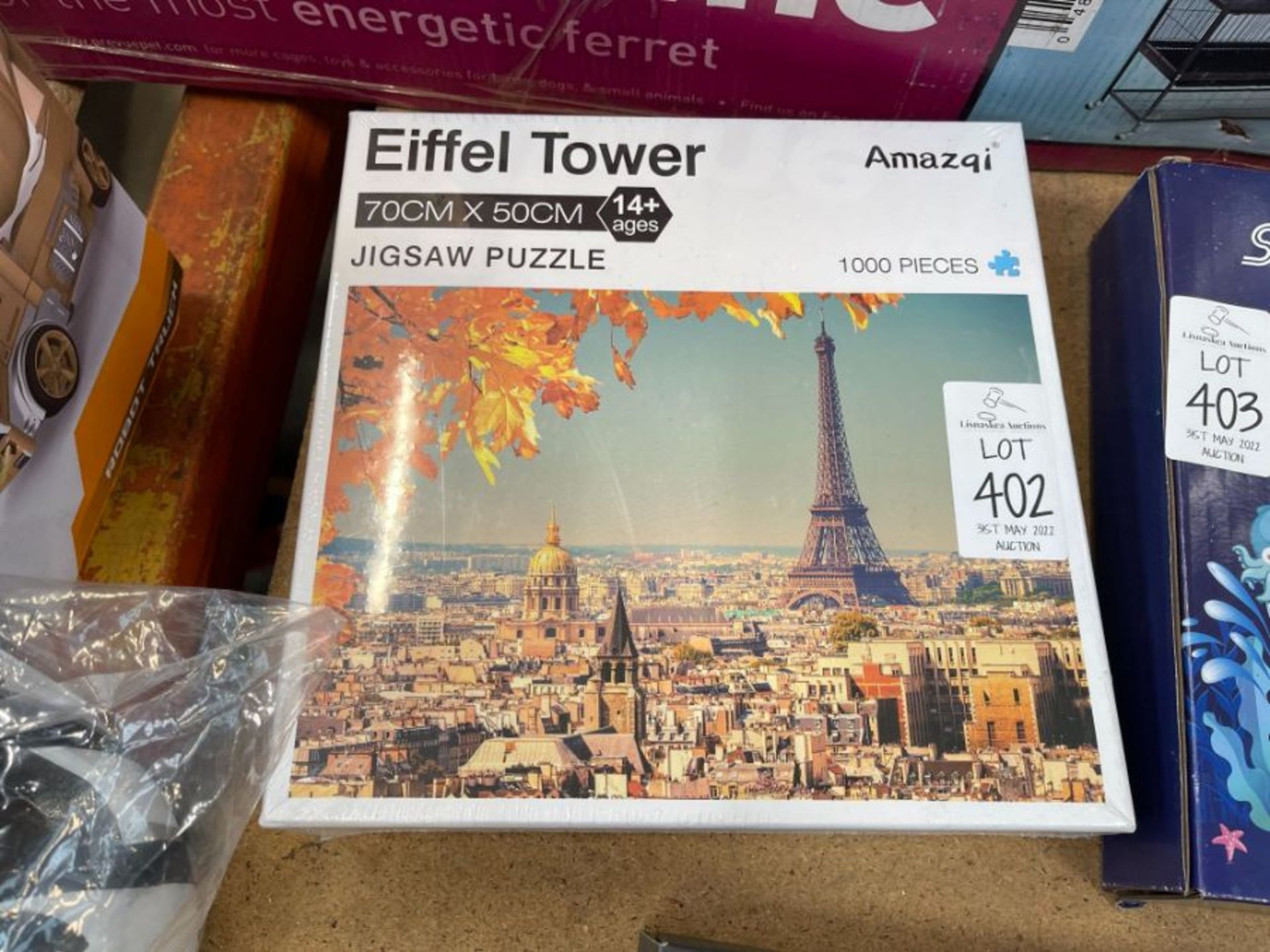 EIFFEL TOWER 1000PCS JIGSAW (NEW)