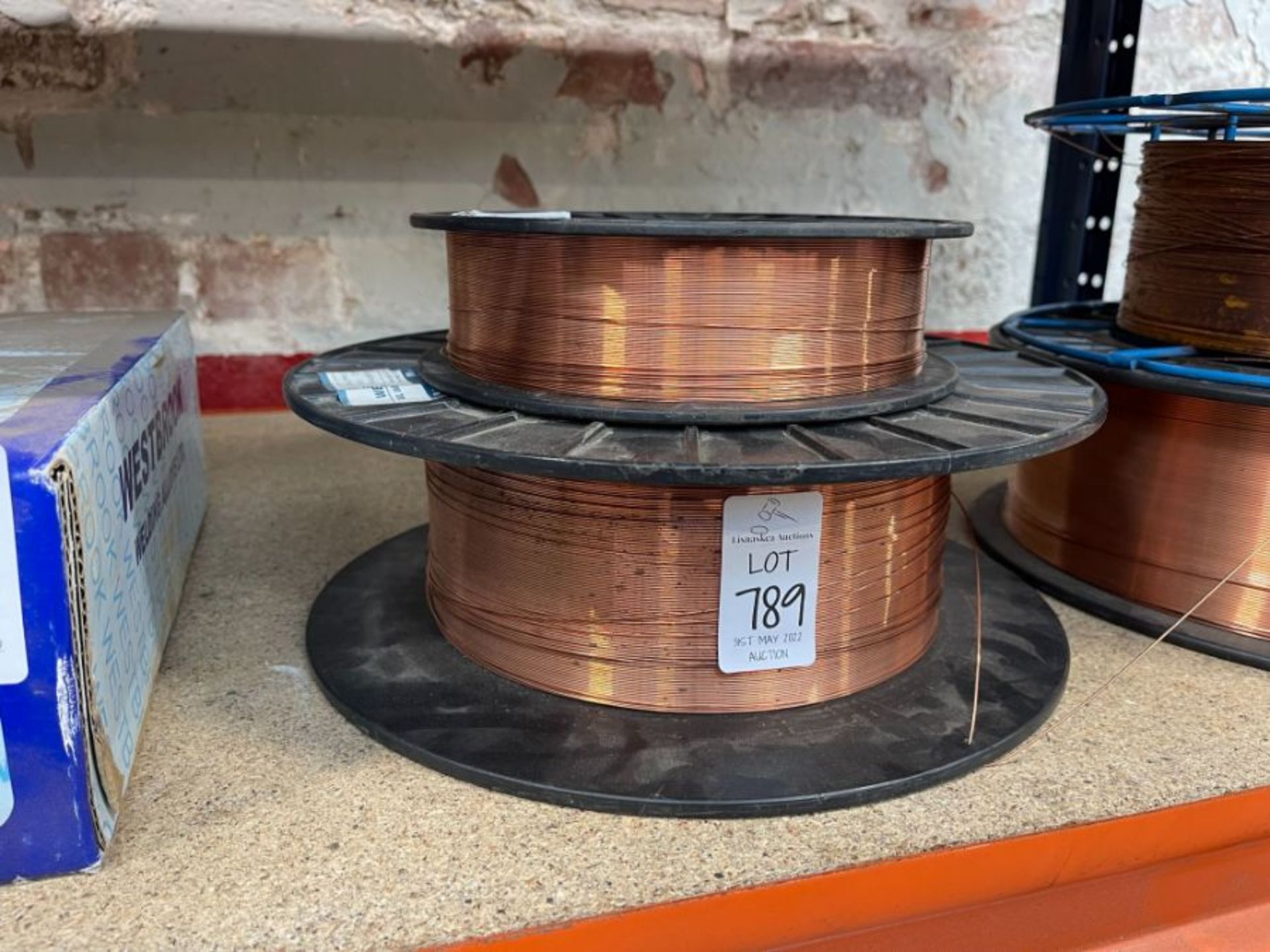 2 REELS OF MIG WELDING WIRE