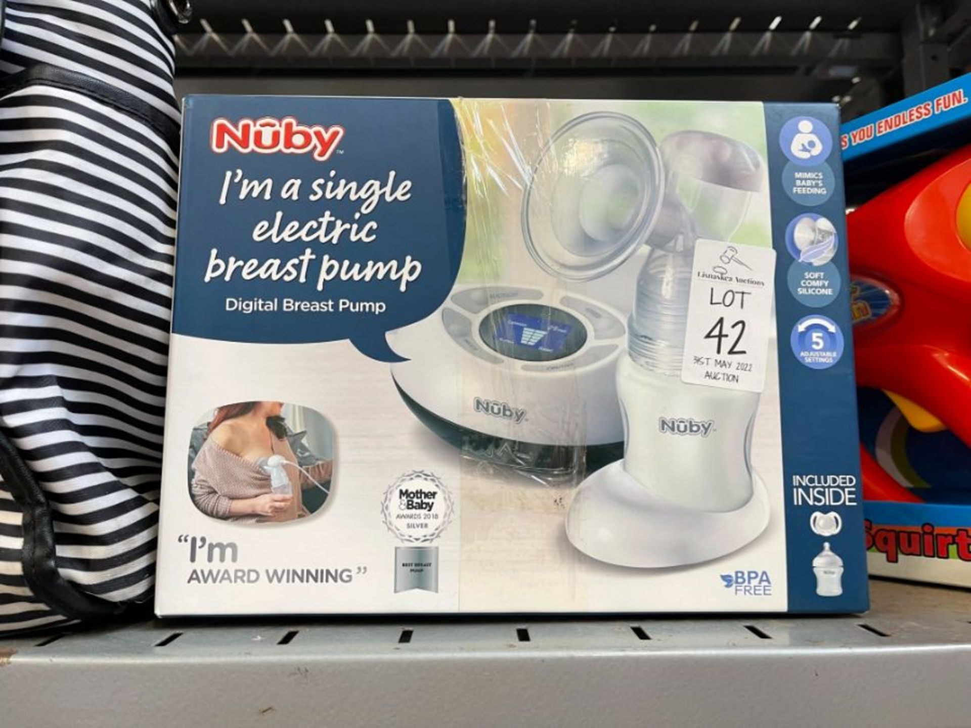 NUBY ELECTRIC BREAST PUMP