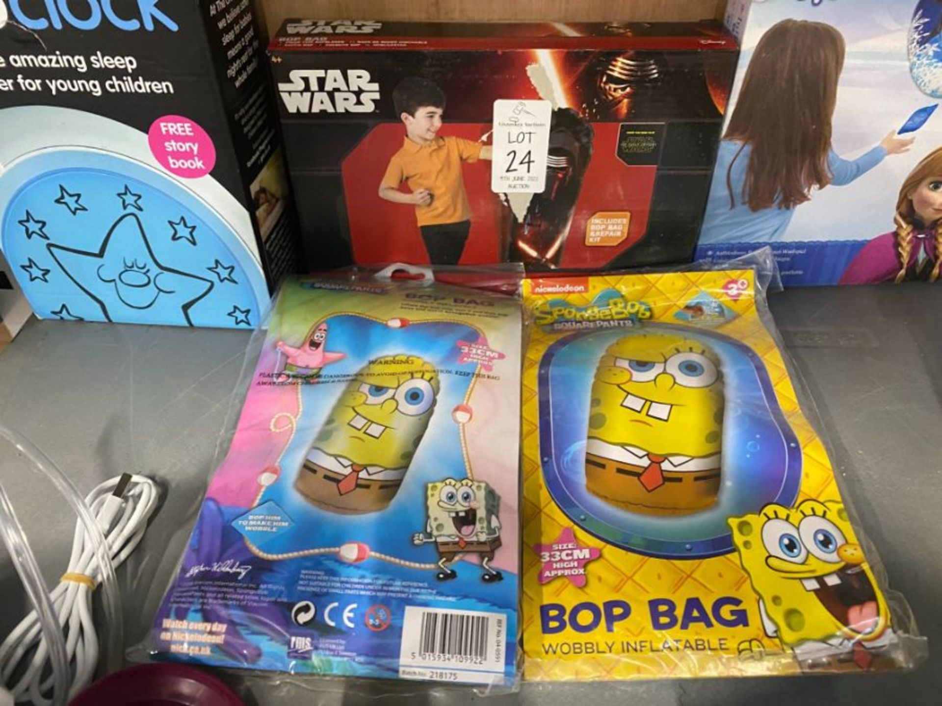 3 X KIDS BOP SET SPONGEBOB AND STARWARS