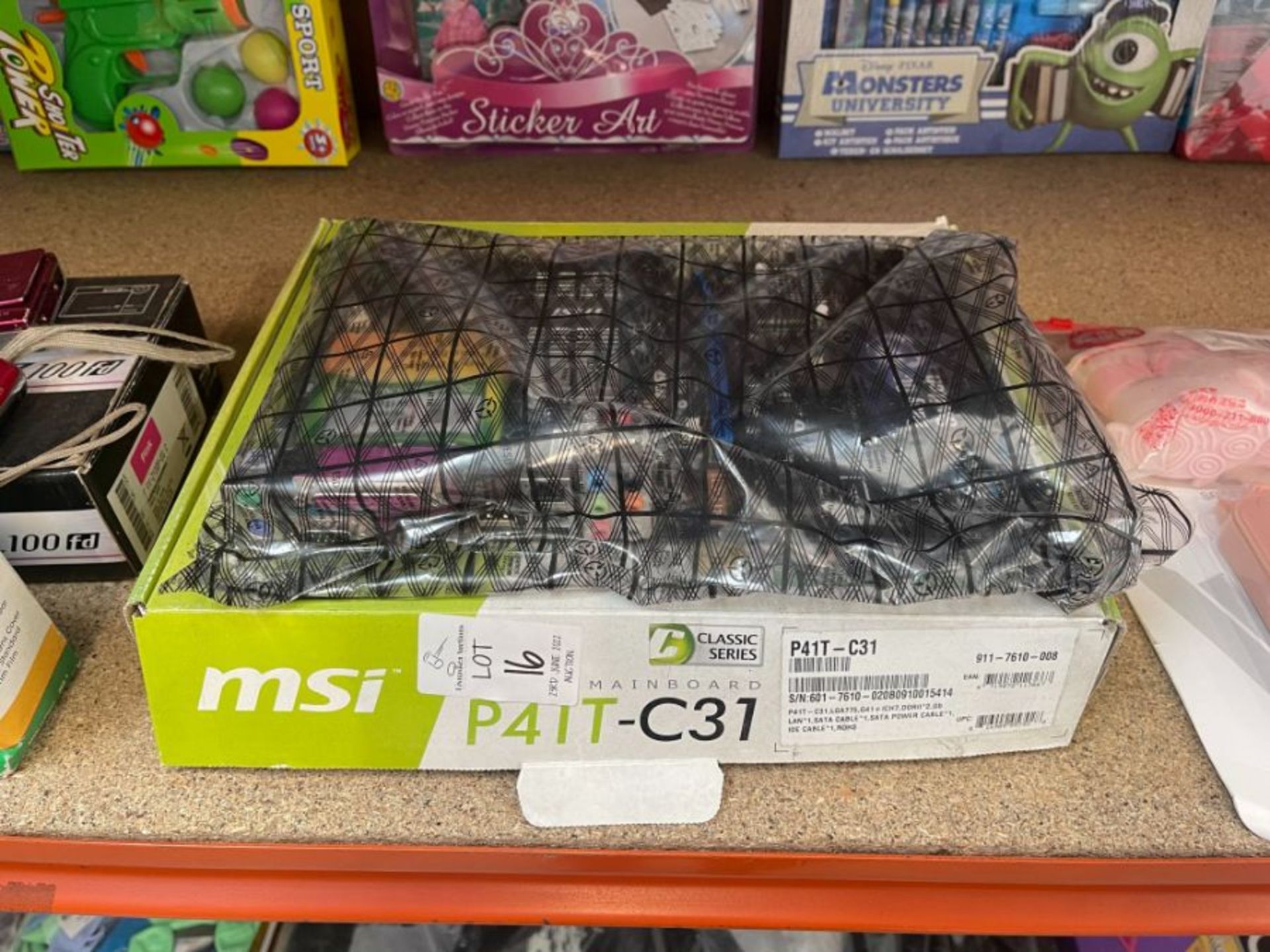 MSI MOTHERBOARD P41T-C31 SEALED