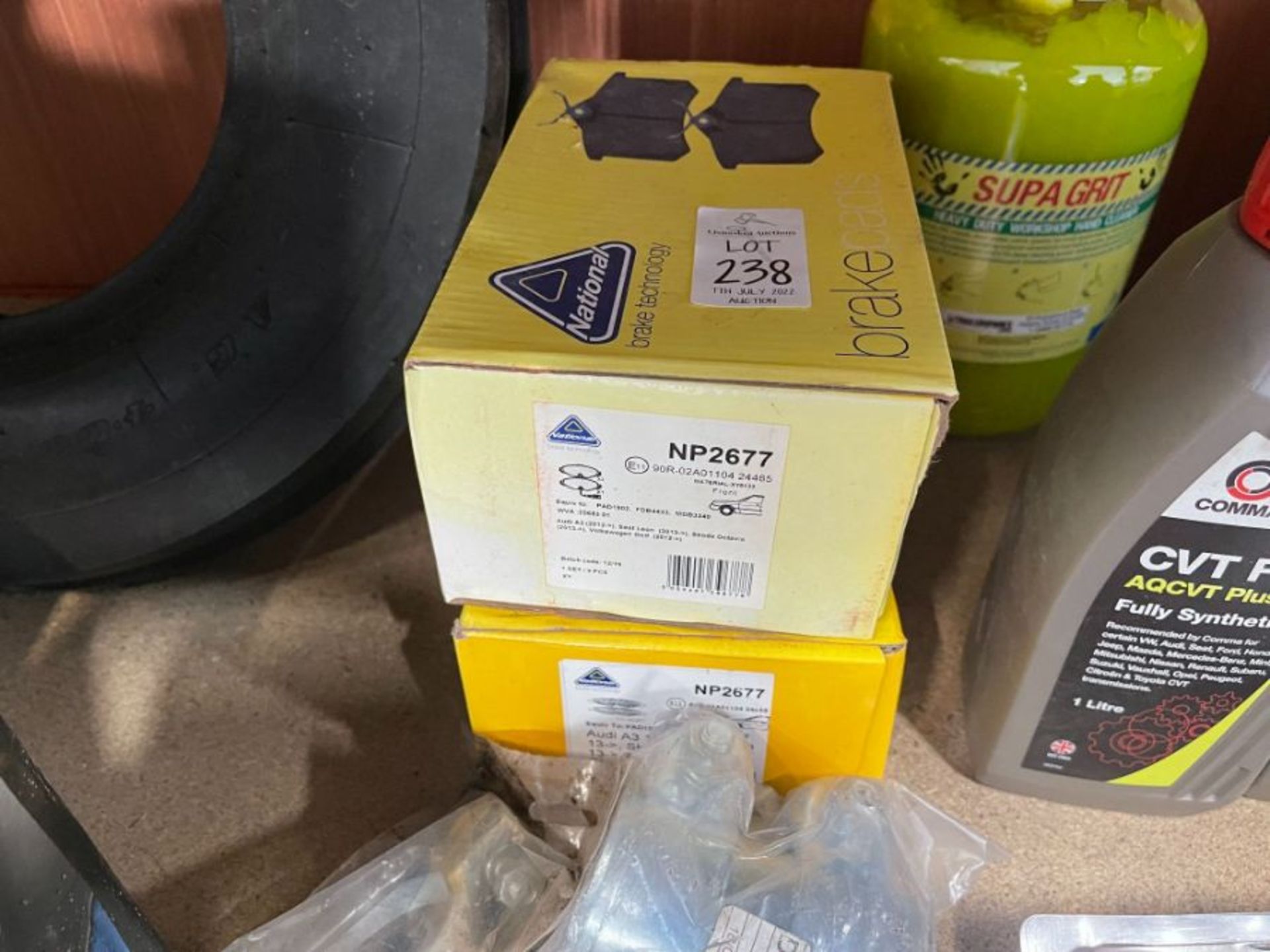 2X BOXES OF NATIONAL BRAKE PADS FOR AUDI A3 - NP2677