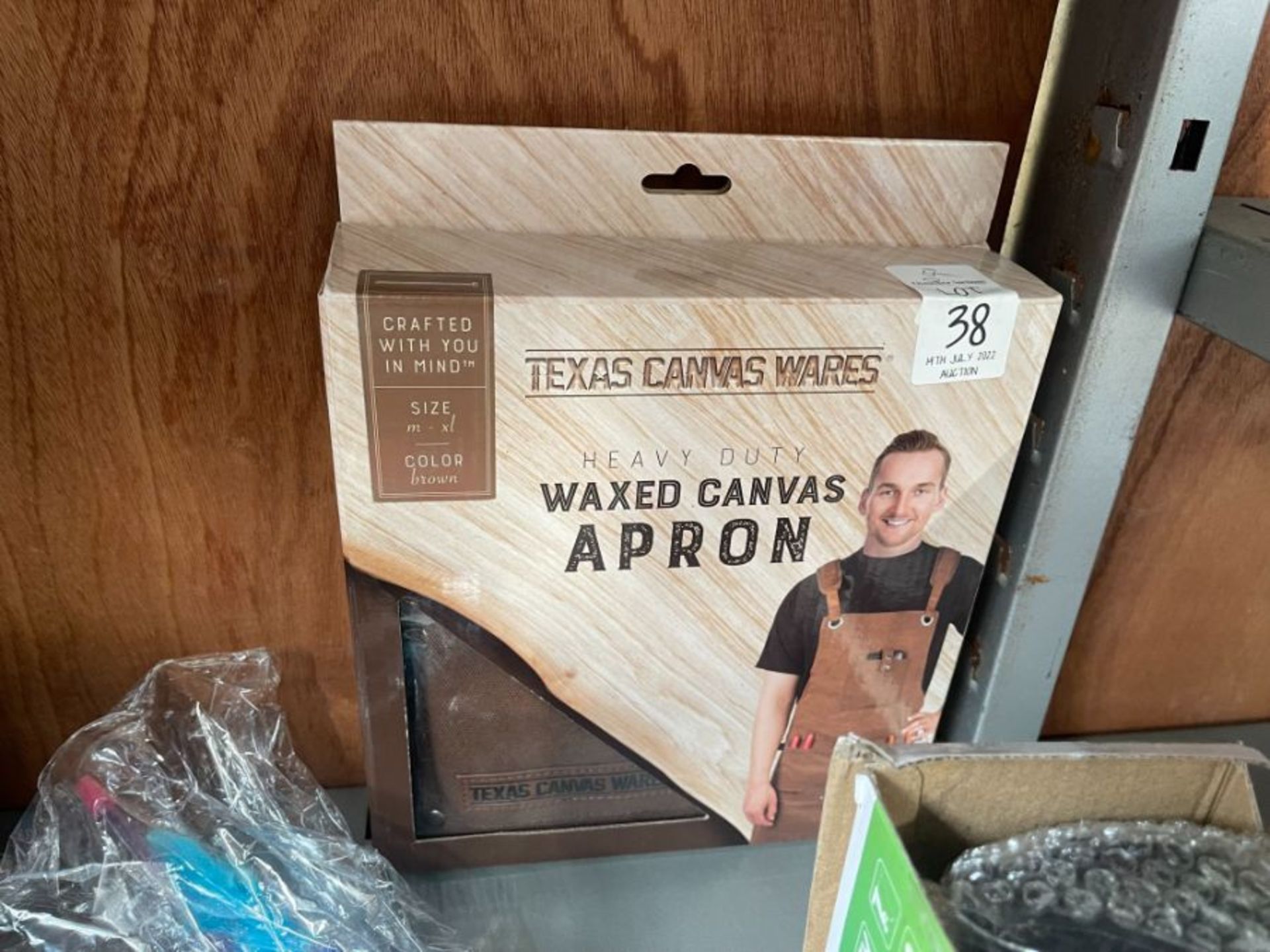 TEXAS CANVAS WARES HEAVY DUTY WAXED CANVAS APRON