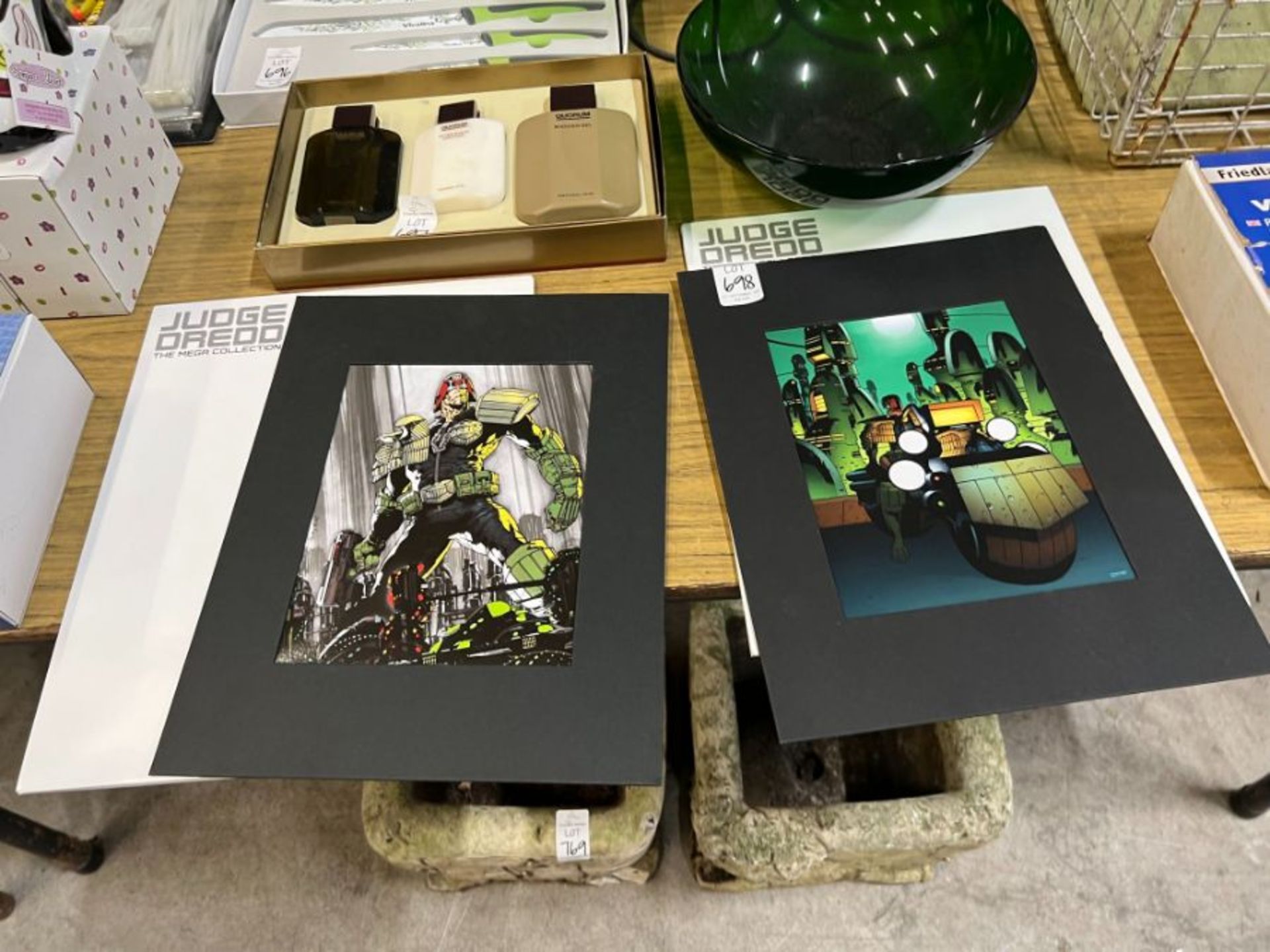 2X JUDGE DREDD COLLECTIBLE PRINTS