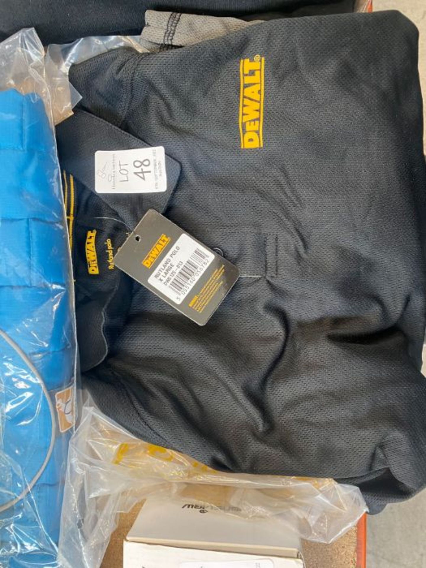 DEWALT RUTLAND POLO T-SHIRT (XL) (NEW W/ TAGS)