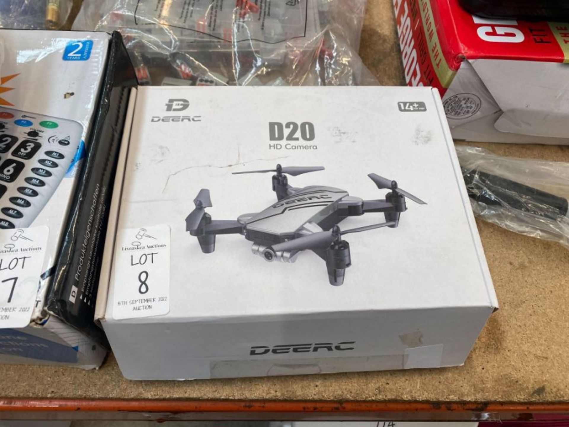 DEERC D20 HD CAMERA DRONE (WORKING)