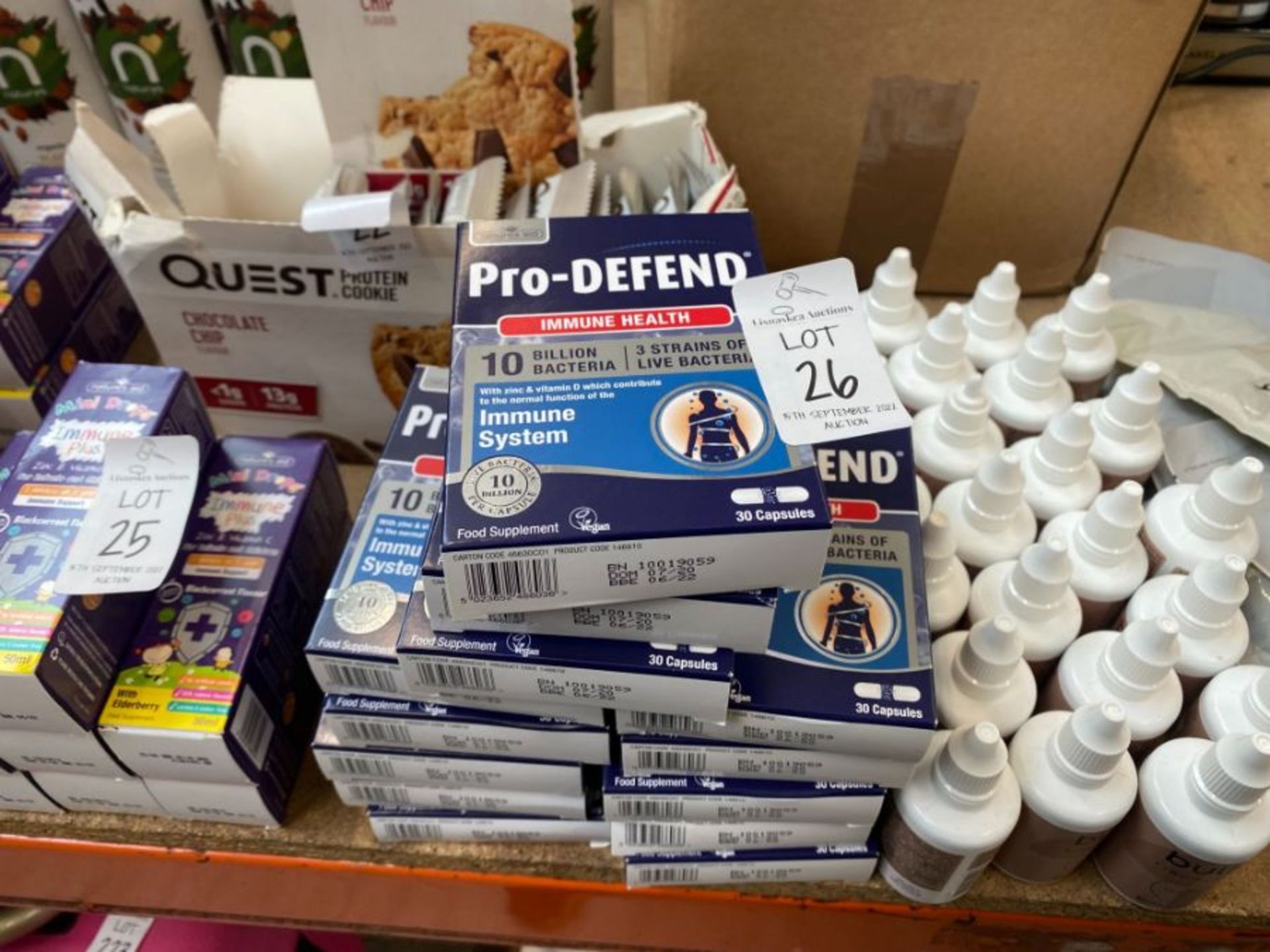 13X BOXES OF PRO-DEFEND IMMUNE HEALTH SUPPORT TABLETS (O.O.D.)