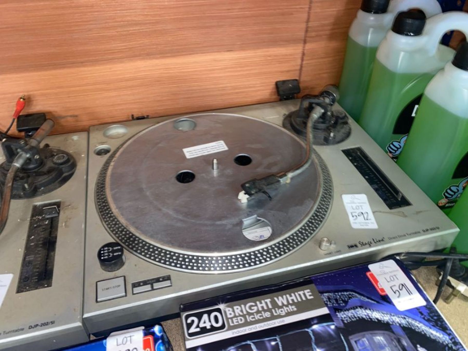 STAGELINE DIRECT DRIVE TURNTABLE