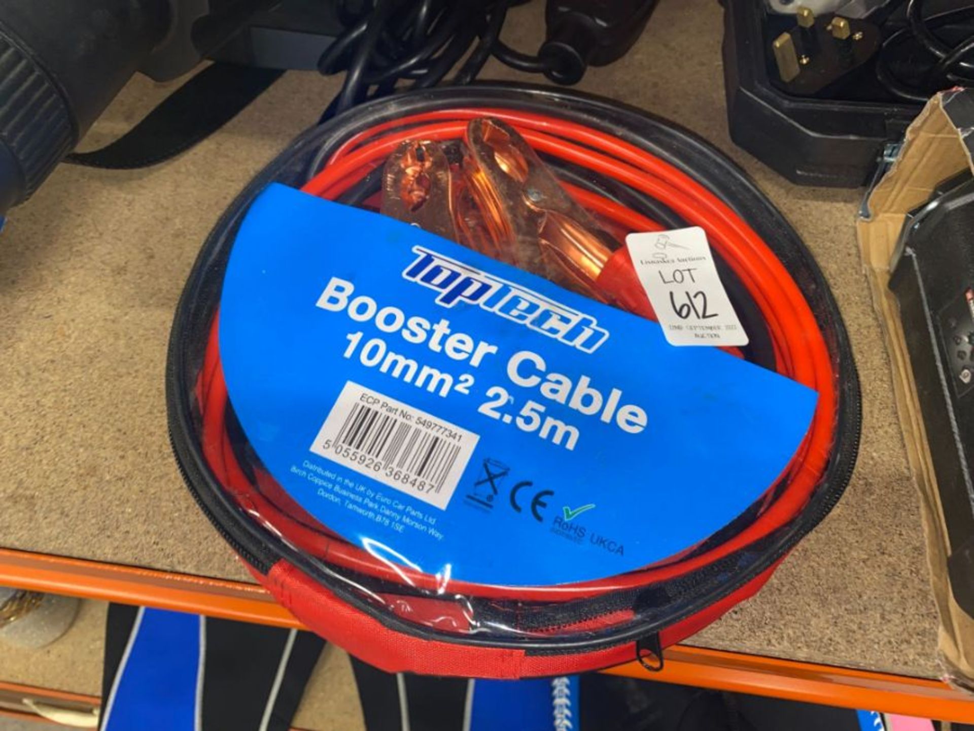 TOPTECH BOOSTER CABLES 2.5M (NEW)