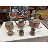 6X ASSORTED COPPER KITCHEN ITEMS