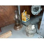 2X ASSORTED OIL LAMPS
