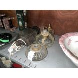 3X ASSORTED OIL LAMPS
